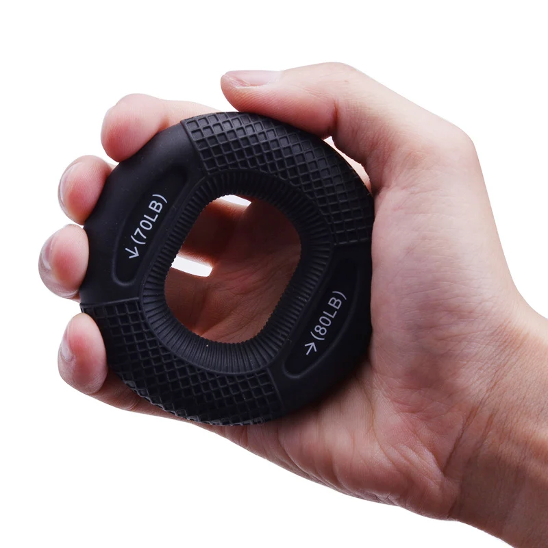 Silicone Adjustable Hand Grip 20-80LB Gripping Ring Finger Forearm Trainer Carpal Expander Muscle Workout Exercise Gym Fitness
Silicone Adjustable Hand Grip 20-80LB Gripping Ring Finger Forearm Trainer Carpal Expander Muscle Workout Exercise Gym Fitness