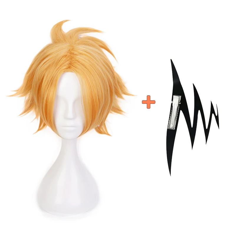 My Hero Academia Anime Cosplay Costume Denki Kaminari Short Wig Hairpin Black Uniform Suit Halloween Christmas Party Outfit
My Hero Academia Anime Cosplay Costume Denki Kaminari Short Wig Hairpin Black Uniform Suit Halloween Christmas Party Outfit