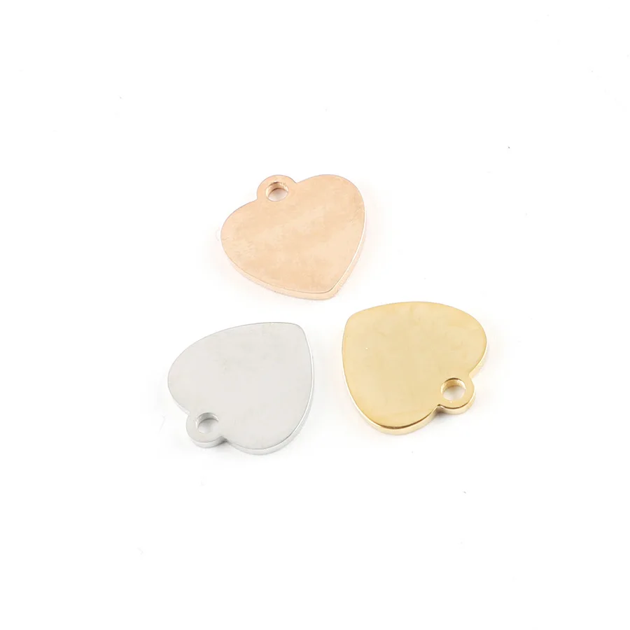 Gold Color/Silver Color/Rose gold Double-sided Mirror Polished Stainless Steel 16*17mm Love Pendant DIY Jewelry Accessories
Gold Color/Silver Color/Rose gold Double-sided Mirror Polished Stainless Steel 16*17mm Love Pendant DIY Jewelry Accessories