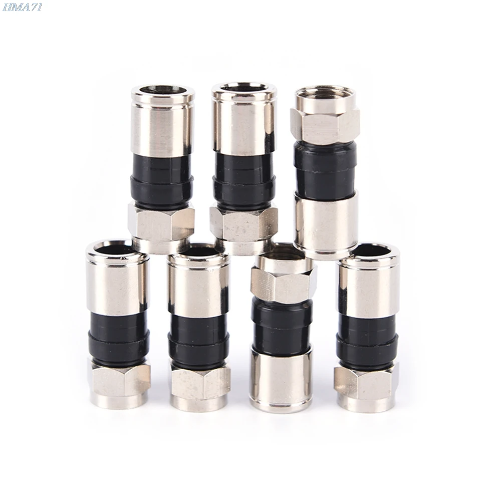 HIGH QUALITY 10pcs New Arrival RG6 F Type Compression 2.7cm high quality Snap Seal Plug Connector
HIGH QUALITY 10pcs New Arrival RG6 F Type Compression 2.7cm high quality Snap Seal Plug Connector