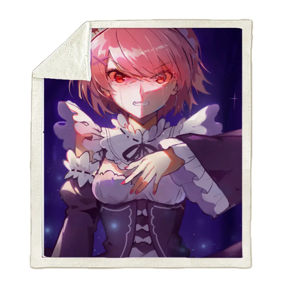 LIASOSO 3D Printing Anime Re:zero Twin Ram Rem Sofa Bedding Harajuku Winter Blanket Bedspread Baby Travel Soft Outing Quilt
LIASOSO 3D Printing Anime Re:zero Twin Ram Rem Sofa Bedding Harajuku Winter Blanket Bedspread Baby Travel Soft Outing Quilt