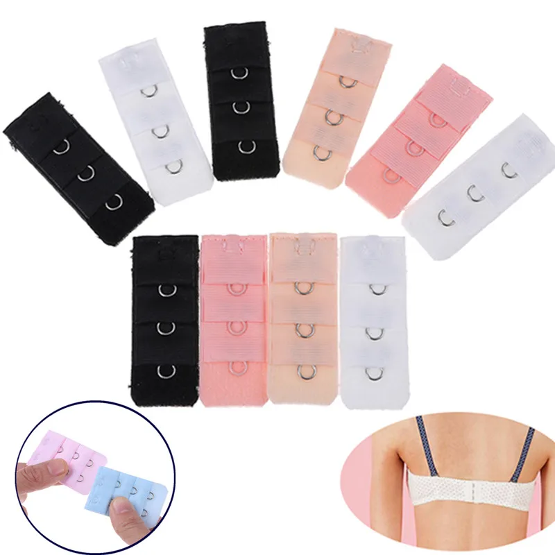 5pcs/10pcs Ladies 3 Rows 2 Hooks Or 1 Rows 3 Hooks Bra Extender Nylon Clasp Extension Elastic On Strap Soft Bra Band
5pcs/10pcs Ladies 3 Rows 2 Hooks Or 1 Rows 3 Hooks Bra Extender Nylon Clasp Extension Elastic On Strap Soft Bra Band
