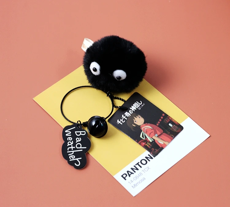 Cute My Neighbor Totoro Keychain Spirited Away Fairy dust Keyrings fit Bag Charms Purse Accessory for Miyazaki Hayao Comic Fans
Cute My Neighbor Totoro Keychain Spirited Away Fairy dust Keyrings fit Bag Charms Purse Accessory for Miyazaki Hayao Comic Fans