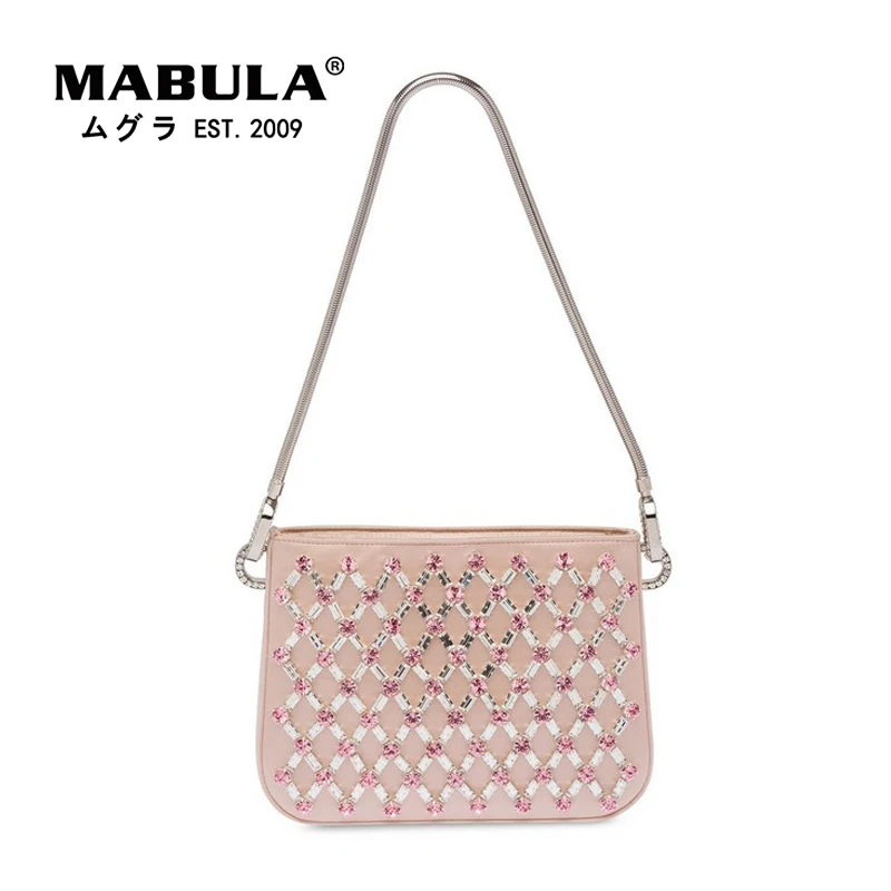 MABULA Украшенная атласная сумка для женщин Bling Crystal Rhinestone Сумки на плечо Мода Бисероплетение Алмазы Повседневная сумка
MABULA Украшенная атласная сумка для женщин Bling Crystal Rhinestone Сумки на плечо Мода Бисероплетение Алмазы Повседневная сумка