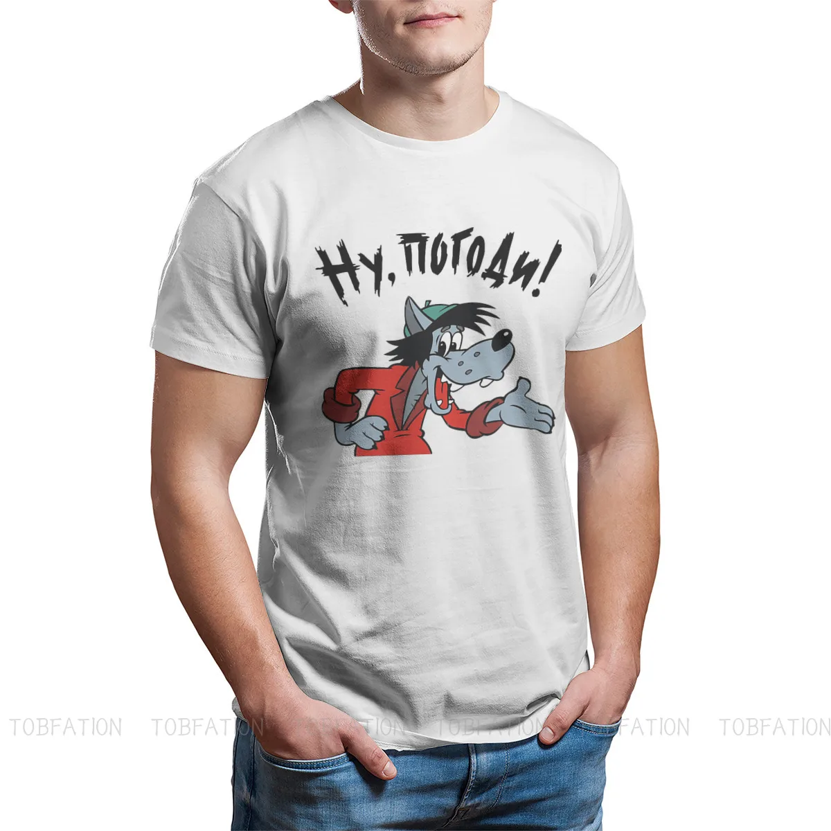 Nu Pogodi Well Just You Wait Wolf Hare Cartoon TShirt for Men Artwork Soft Summer Sweatshirts T Shirt High Quality New Design
Nu Pogodi Well Just You Wait Wolf Hare Cartoon TShirt for Men Artwork Soft Summer Sweatshirts T Shirt High Quality New Design