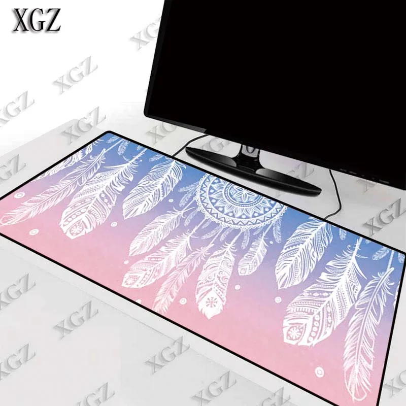 XGZ White Feather Large Gaming Mouse Pad Lock Edge Mat Keyboard Desk Laptop Computer Gamer pad for CSGO DOTA
XGZ White Feather Large Gaming Mouse Pad Lock Edge Mat Keyboard Desk Laptop Computer Gamer pad for CSGO DOTA