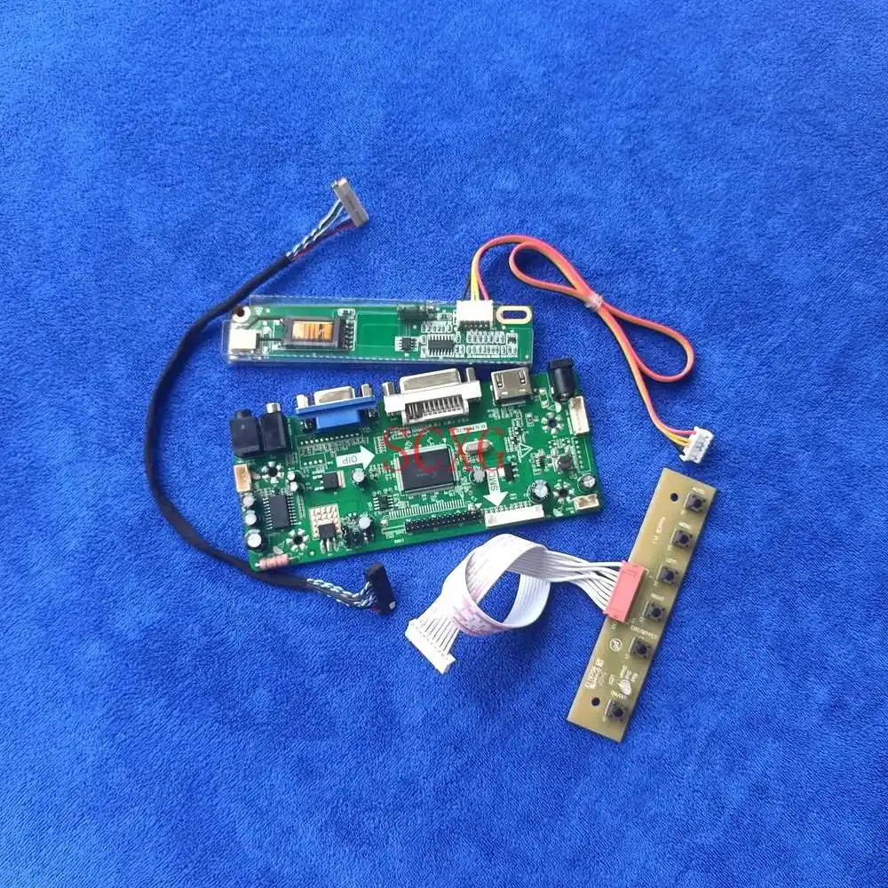 1CCFL HDMI-compatible DVI VGA 1024*768 20-Pin LVDS LCD Display DIY Kit MNT68676 Controller Driver Board Fit ITXG64/ITXG76/ITXG77
1CCFL HDMI-compatible DVI VGA 1024*768 20-Pin LVDS LCD Display DIY Kit MNT68676 Controller Driver Board Fit ITXG64/ITXG76/ITXG77