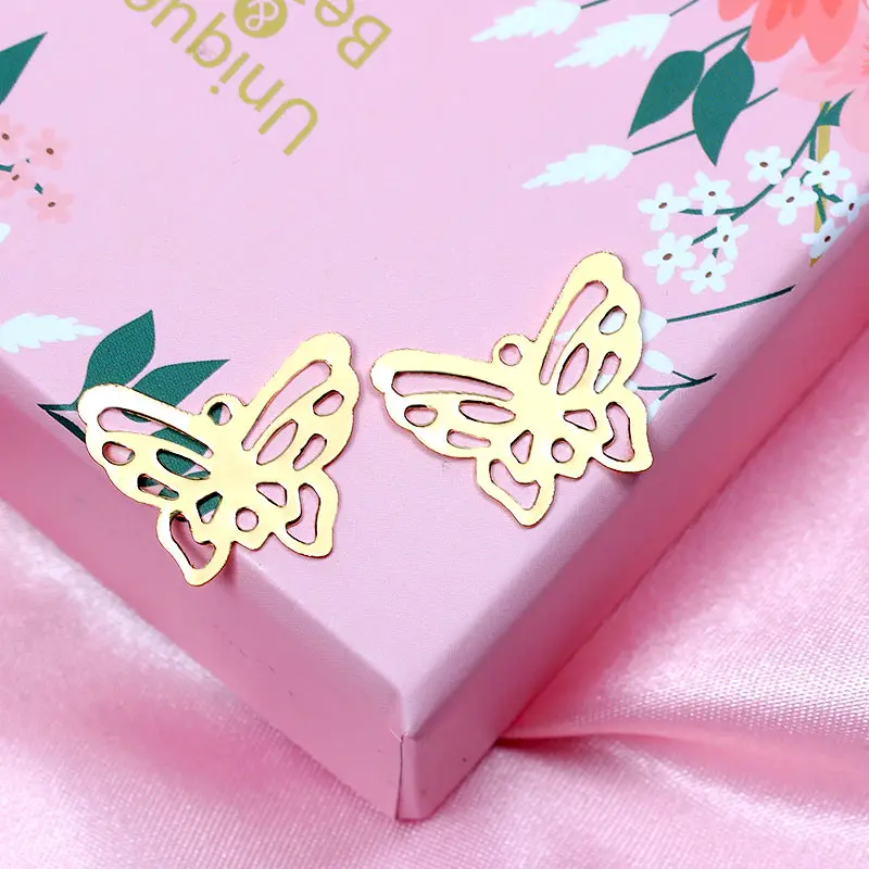 JUST FEEL 10Pcs/set New Hot Hollow Butterfly Gold Color Metal Charm DIY Accessories for Making Fashion Personality Jewelry Gift
JUST FEEL 10Pcs/set New Hot Hollow Butterfly Gold Color Metal Charm DIY Accessories for Making Fashion Personality Jewelry Gift