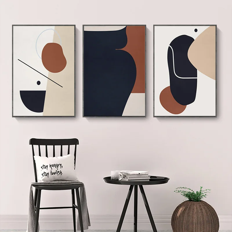 Nordic Decoration Living Room Morandi Color Geometric Poster Abstract Modern Hotel Apartment Frameless Printing Hanging Painting 
Nordic Decoration Living Room Morandi Color Geometric Poster Abstract Modern Hotel Apartment Frameless Printing Hanging Painting