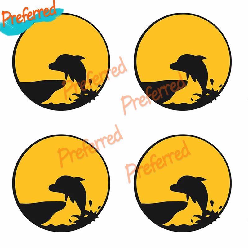 4 x Personality JUMPING DOLPHIN Spray Waterproof for Window Covering Motorcycle Scratched Car Sticker PVC, 13cm X 12.7cm
4 x Personality JUMPING DOLPHIN Spray Waterproof for Window Covering Motorcycle Scratched Car Sticker PVC, 13cm X 12.7cm