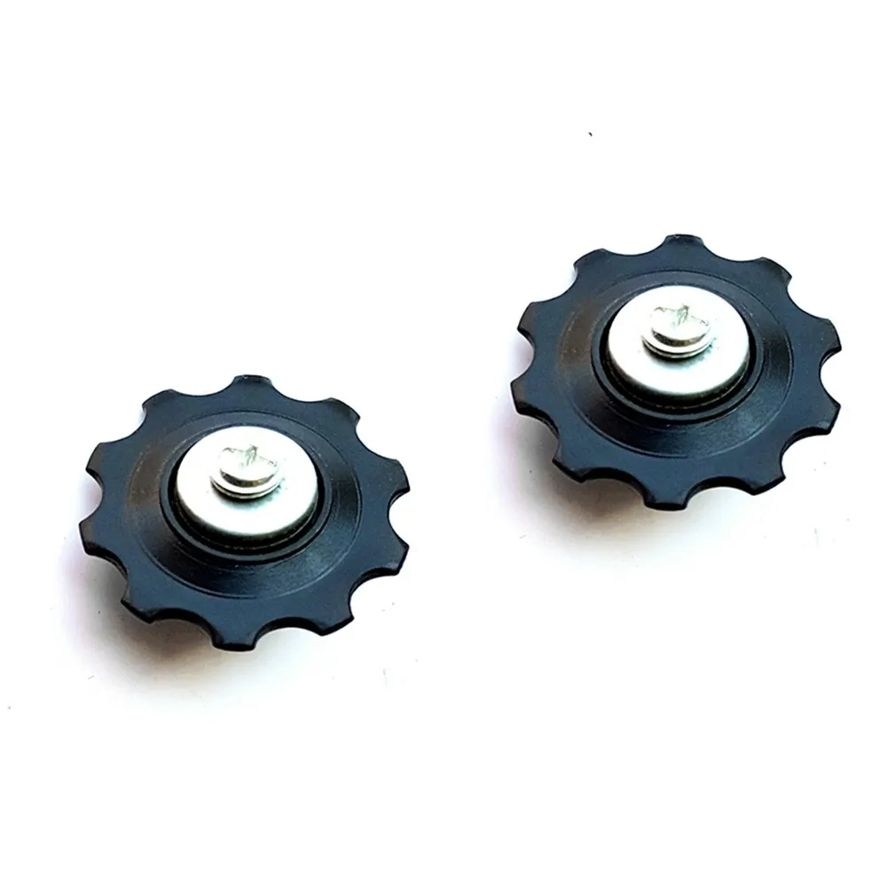 

2pcs MTB Bike Bearing Jockey Wheel Rear Derailleur Pulley Roller Roller Guide Pulleys Mountain Road Bicycles Cycling Parts