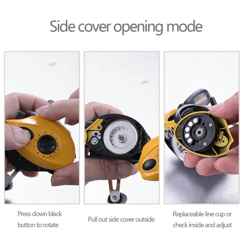 Newest Durable Baitcasting Reel 18 Ball Bearings Fishing Gear Water Drop Wheel Right/Left Hand Bait Casting Fishing Reel MK
Newest Durable Baitcasting Reel 18 Ball Bearings Fishing Gear Water Drop Wheel Right/Left Hand Bait Casting Fishing Reel MK