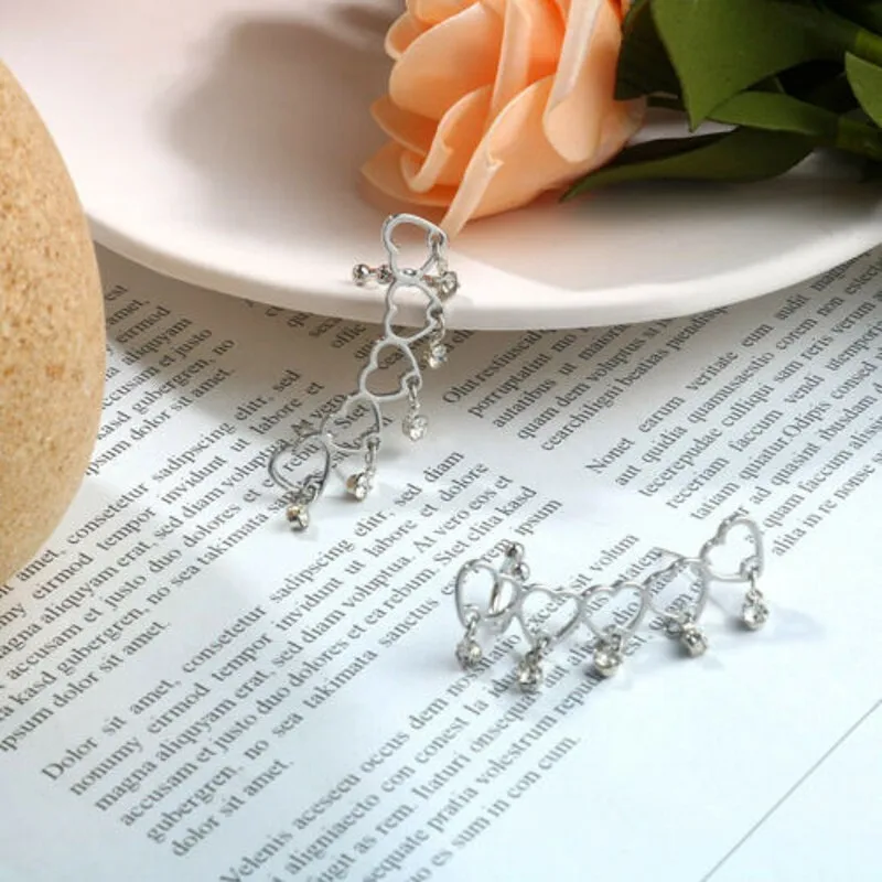 Hollow Heart Diamond Drop Earrings For Women Girls Elegant Trendy Style Ear Bone Stud Dangle Earring Fashion Jewelry Gifts
Hollow Heart Diamond Drop Earrings For Women Girls Elegant Trendy Style Ear Bone Stud Dangle Earring Fashion Jewelry Gifts