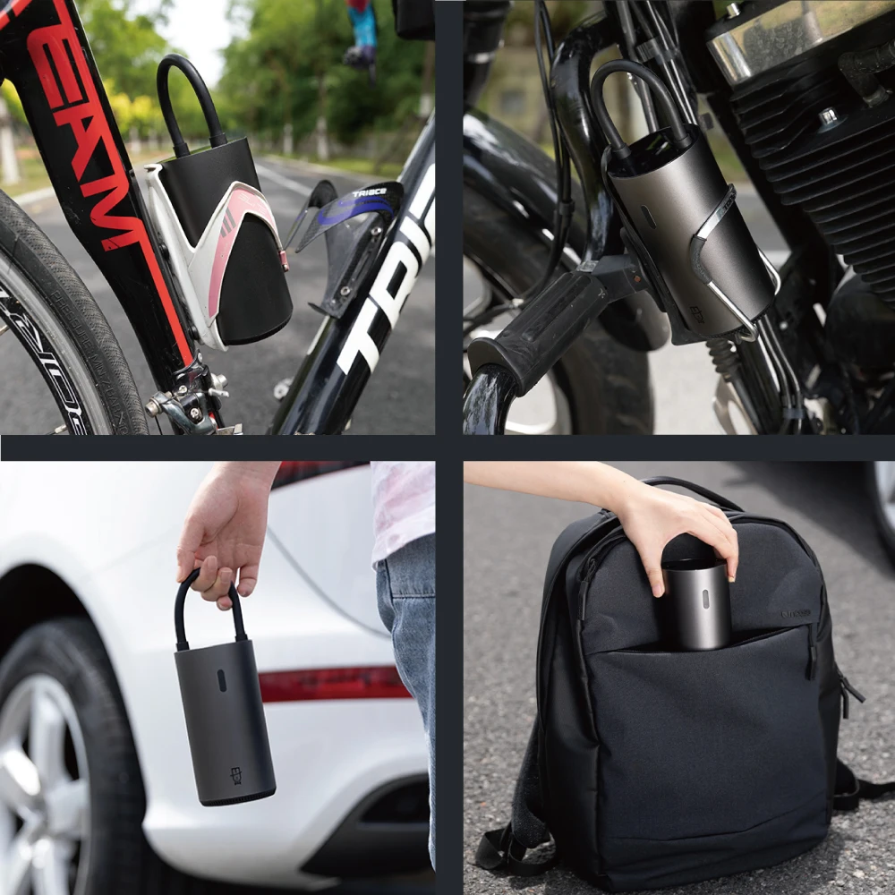 MOJIETU Lightning Smart Portable Digital inflator Tire Pressure Detection Type C Charging LED Electric Air Pump Bike Motorcycle
MOJIETU Lightning Smart Portable Digital inflator Tire Pressure Detection Type C Charging LED Electric Air Pump Bike Motorcycle