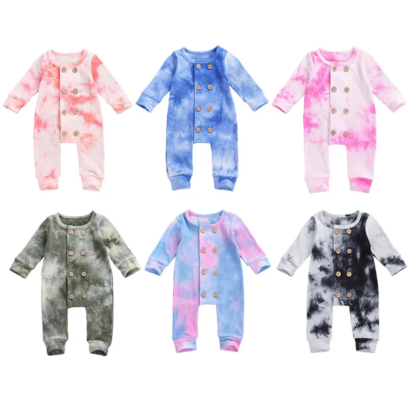 pudcoco Kids Tie Dye Painted Romper Jumpsuits Casual Long sleeve Buttons Playsuit Pants Overalls Infant Babe Girl Outfit Clothes 
pudcoco Kids Tie Dye Painted Romper Jumpsuits Casual Long sleeve Buttons Playsuit Pants Overalls Infant Babe Girl Outfit Clothes