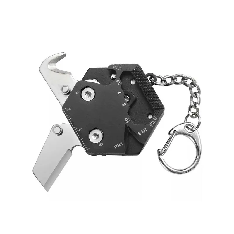 Outdoor Hexagon Coin Outdoor EDC Tool Hexagon Folding Coin Knife Keychain Screwdriver Pocket Fold Mini coltello Gear Pee
Outdoor Hexagon Coin Outdoor EDC Tool Hexagon Folding Coin Knife Keychain Screwdriver Pocket Fold Mini coltello Gear Pee