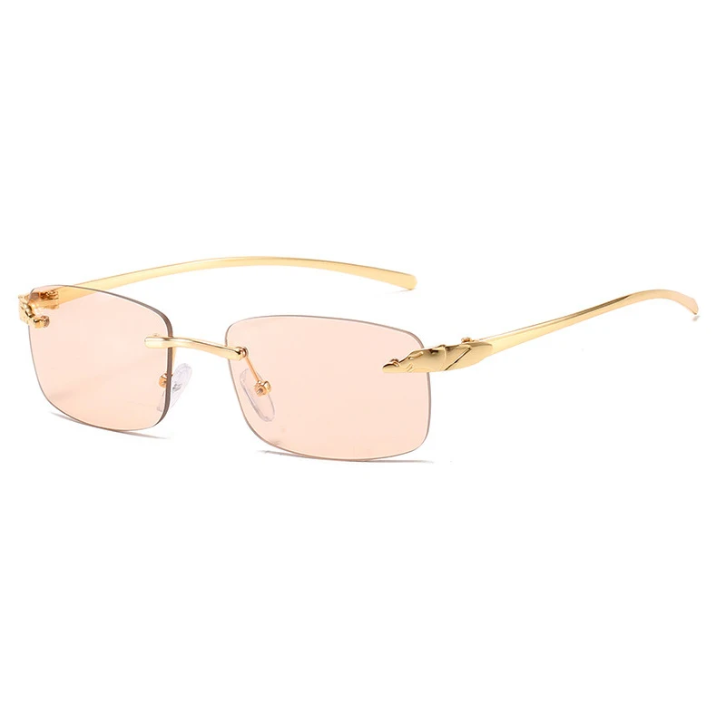 Vintage Unique Cheetah Rimless Rectangle Sunglasses Women Candy Colors Clear Lens Eyewear Brand Designer Men Sun Glasses
Vintage Unique Cheetah Rimless Rectangle Sunglasses Women Candy Colors Clear Lens Eyewear Brand Designer Men Sun Glasses