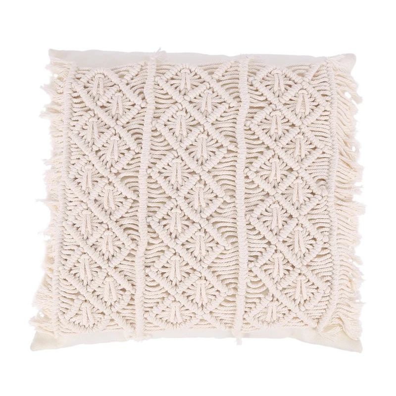 New Boho Style Linen Cotton Tassels Pillow Cover Handmade Throw Cushion Cotton Rope Pillowcase Home Sofa Decorative
New Boho Style Linen Cotton Tassels Pillow Cover Handmade Throw Cushion Cotton Rope Pillowcase Home Sofa Decorative
