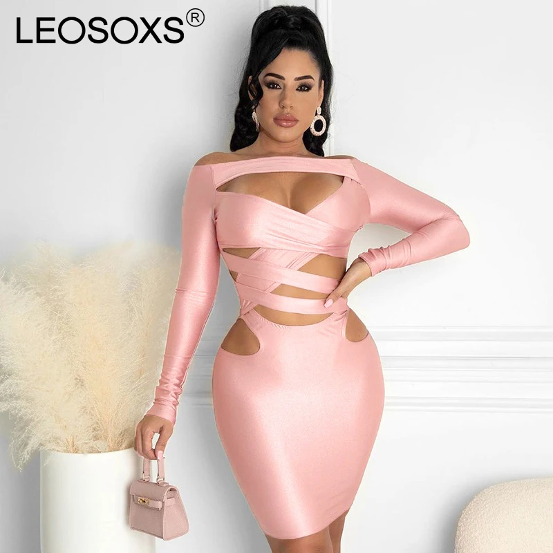 Sexy Wrap Cut Out Mini Dress Slash Neck Club Outfits For Women 2021 Party Fashion Long Sleeve Bodycon Elegant Evening Dresses
Sexy Wrap Cut Out Mini Dress Slash Neck Club Outfits For Women 2021 Party Fashion Long Sleeve Bodycon Elegant Evening Dresses