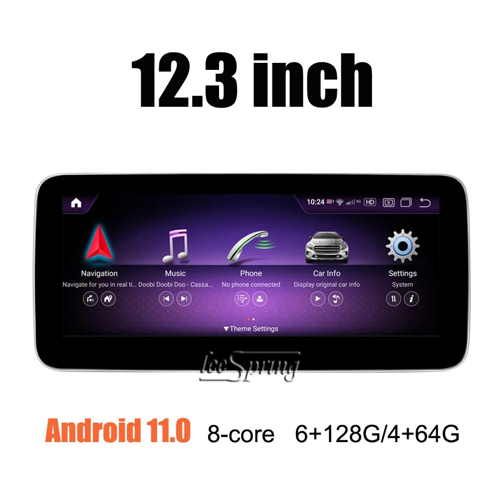 Автомобильный мультимедийный плеер 12,3 дюйма, Android 11, для Mercedes Benz E-Class W212 (седан, Limo, 4 двери, 2010-2012 NTG4.0)
Автомобильный мультимедийный плеер 12,3 дюйма, Android 11, для Mercedes Benz E-Class W212 (седан, Limo, 4 двери, 2010-2012 NTG4.0)