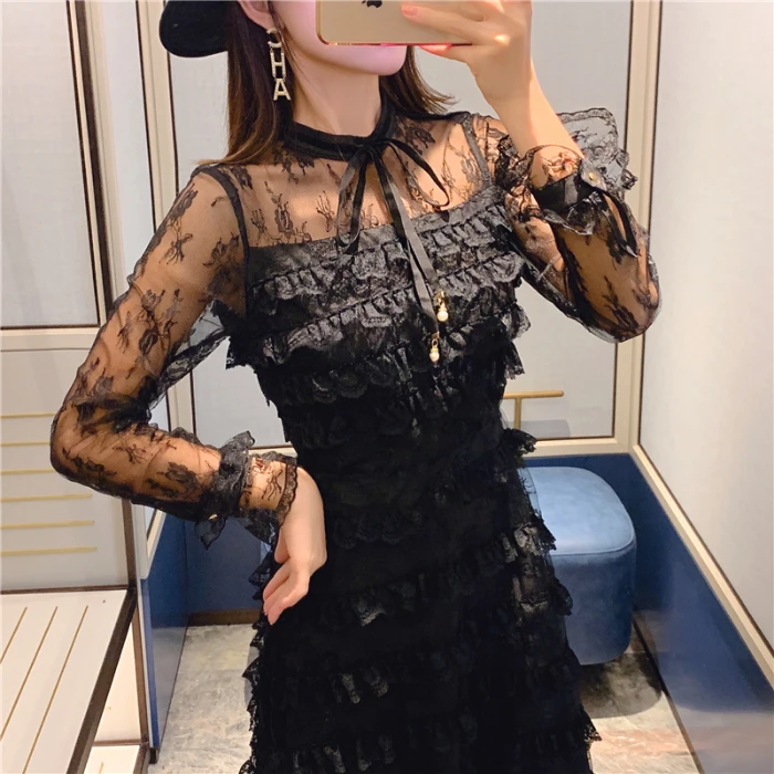 High Waist 2021 Spring A-Line Party Luxury Dress Boho Embroidery Red Solid Autumn Long Sleeve Lace Vintage Elegant Dresses Women
High Waist 2021 Spring A-Line Party Luxury Dress Boho Embroidery Red Solid Autumn Long Sleeve Lace Vintage Elegant Dresses Women