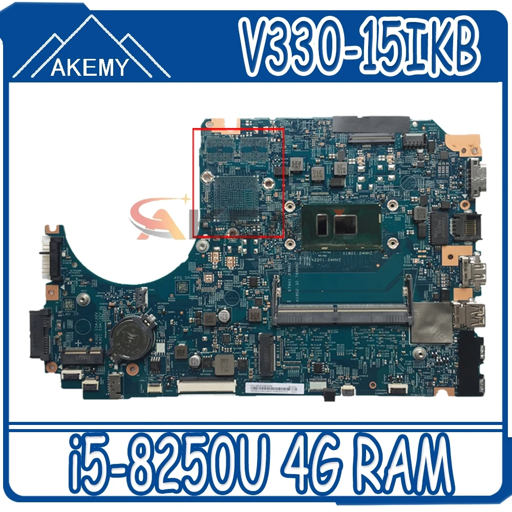 For Lenovo V330-15IKB Laptop Motherboard i5-8250U 4G RAM 5B20Q68402 5B20Q68404 5B20Q60071 LV315KB MB 17807-3M 448.0DC05.003M
For Lenovo V330-15IKB Laptop Motherboard i5-8250U 4G RAM 5B20Q68402 5B20Q68404 5B20Q60071 LV315KB MB 17807-3M 448.0DC05.003M