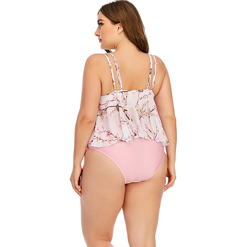 2021 New Plus Size 5XL Women Swimwear Summer Beach Backless Bathing Suit Tankini Shorts Swimming Suit Large Size
2021 New Plus Size 5XL Women Swimwear Summer Beach Backless Bathing Suit Tankini Shorts Swimming Suit Large Size
