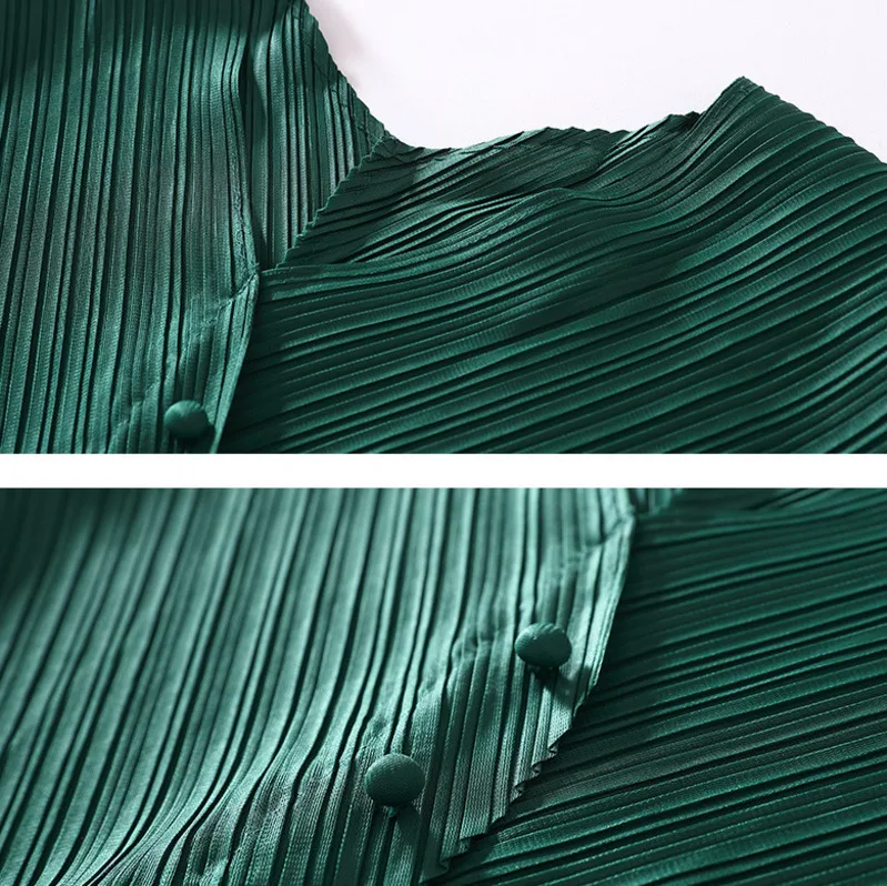 Fashion Tide Spring Summer Pleated Clothes For Women Half Sleeve V Collar Fashion Irregular Loose High Quality Dresses NA999
Fashion Tide Spring Summer Pleated Clothes For Women Half Sleeve V Collar Fashion Irregular Loose High Quality Dresses NA999