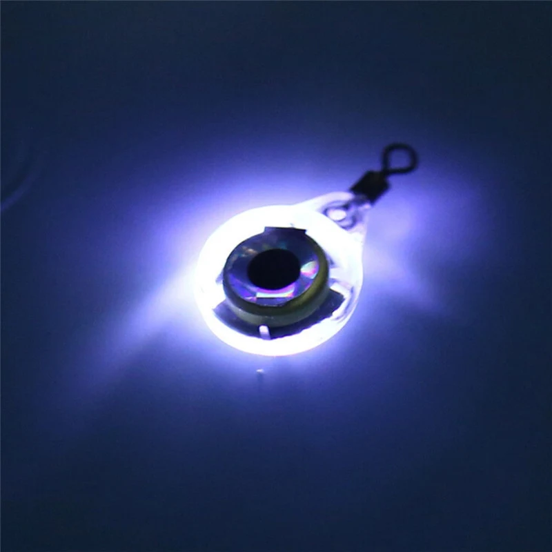 1pcs Mini Fishing Lure Light LED Deep Drop Underwater Eye Shape Fishing Bait Luminous Lure for Attracting Fish
1pcs Mini Fishing Lure Light LED Deep Drop Underwater Eye Shape Fishing Bait Luminous Lure for Attracting Fish