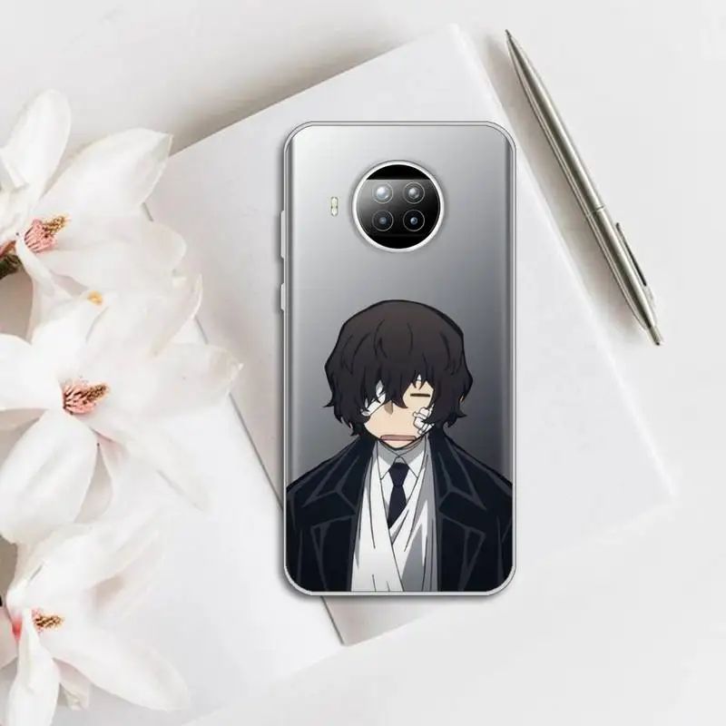 Bungo Stray Dogs Phone Case Transparent for Xiaomi mi Redmi note 10 t 8 9 pro lite 11 Samsung S 8 9 10 20
Bungo Stray Dogs Phone Case Transparent for Xiaomi mi Redmi note 10 t 8 9 pro lite 11 Samsung S 8 9 10 20