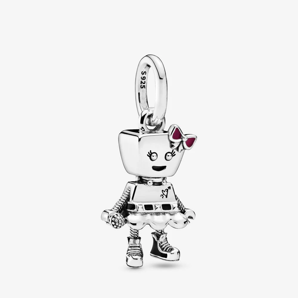 Classic 100% 925 Sterling Silver Beads Bella Bot Punk Band Dangle Charms fit Original Pandora Bracelets Women DIY Jewelry
Classic 100% 925 Sterling Silver Beads Bella Bot Punk Band Dangle Charms fit Original Pandora Bracelets Women DIY Jewelry