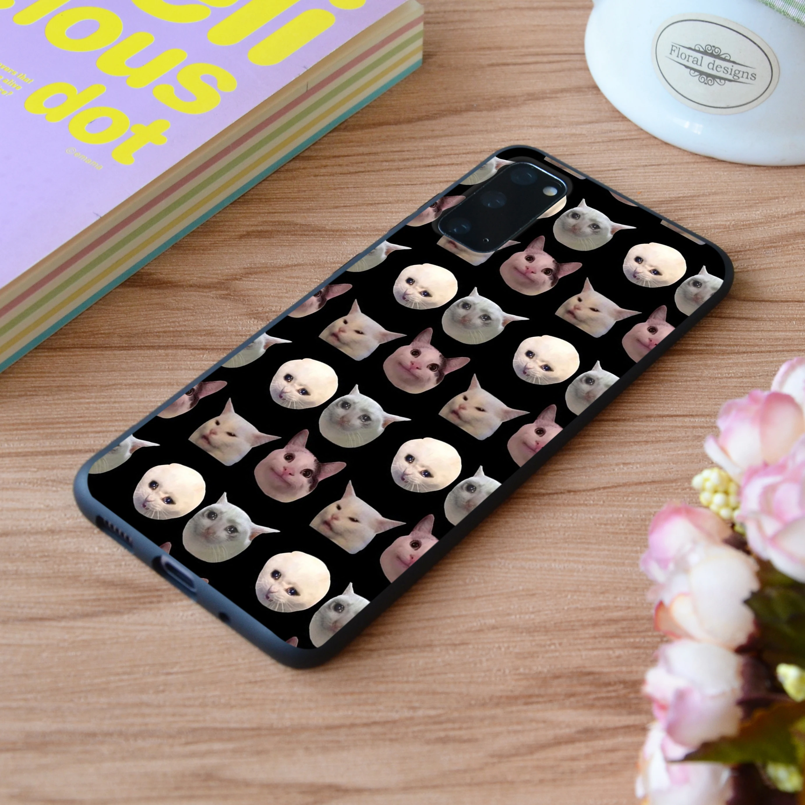 For Samsung Meme Cats Pack Of Stickers Print Soft Silicone Matt Case TPU Cover Galaxy S Note M and Galaxy A
For Samsung Meme Cats Pack Of Stickers Print Soft Silicone Matt Case TPU Cover Galaxy S Note M and Galaxy A
