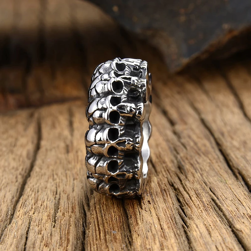 Punk Men's Skull Biker Vintage Rings Large Pave Skeleton Design Gothic Male Hip Hop Gift
Punk Men's Skull Biker Vintage Rings Large Pave Skeleton Design Gothic Male Hip Hop Gift