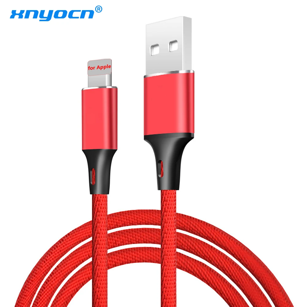 Xnyocn USB Cable for iPhone XS MAX XR X 8 7 6 5 6s Fast Charging USB Data Cables for iPhone 5s 5C SE Usb For iPhone Charger Cord
Xnyocn USB Cable for iPhone XS MAX XR X 8 7 6 5 6s Fast Charging USB Data Cables for iPhone 5s 5C SE Usb For iPhone Charger Cord