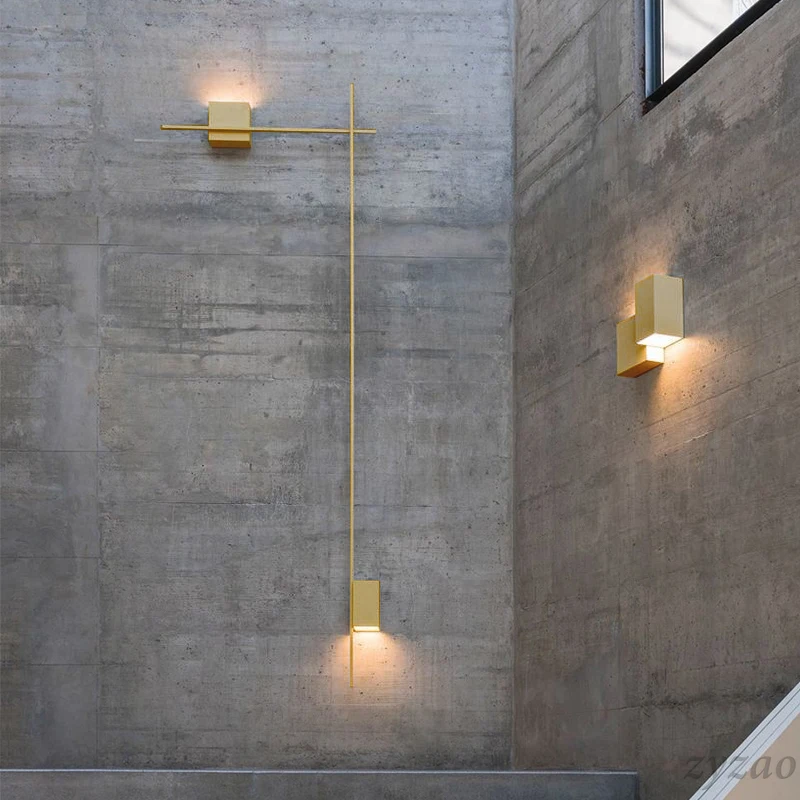 Modern Simple Line Wall Lamp Living Room Background Wall Deco Wall Light Designer Creative Hotel Corridor Strip Combination Lamp
Modern Simple Line Wall Lamp Living Room Background Wall Deco Wall Light Designer Creative Hotel Corridor Strip Combination Lamp