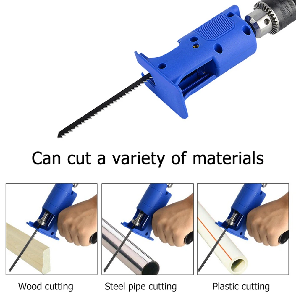 Electric Drill Saw Adapter Set Cordless Reciprocating Saw Modified Attachment for Wood Metal Cutting Hand Tool
Electric Drill Saw Adapter Set Cordless Reciprocating Saw Modified Attachment for Wood Metal Cutting Hand Tool