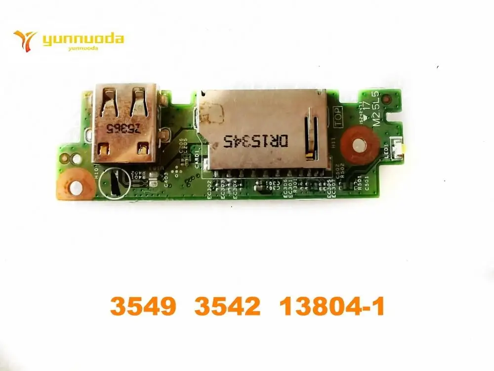 Original for Dell Inspiron 3000 3541 3542 SD Slot USB Board 3549 3542 13804-1 tested good free shipping
Original for Dell Inspiron 3000 3541 3542 SD Slot USB Board 3549 3542 13804-1 tested good free shipping