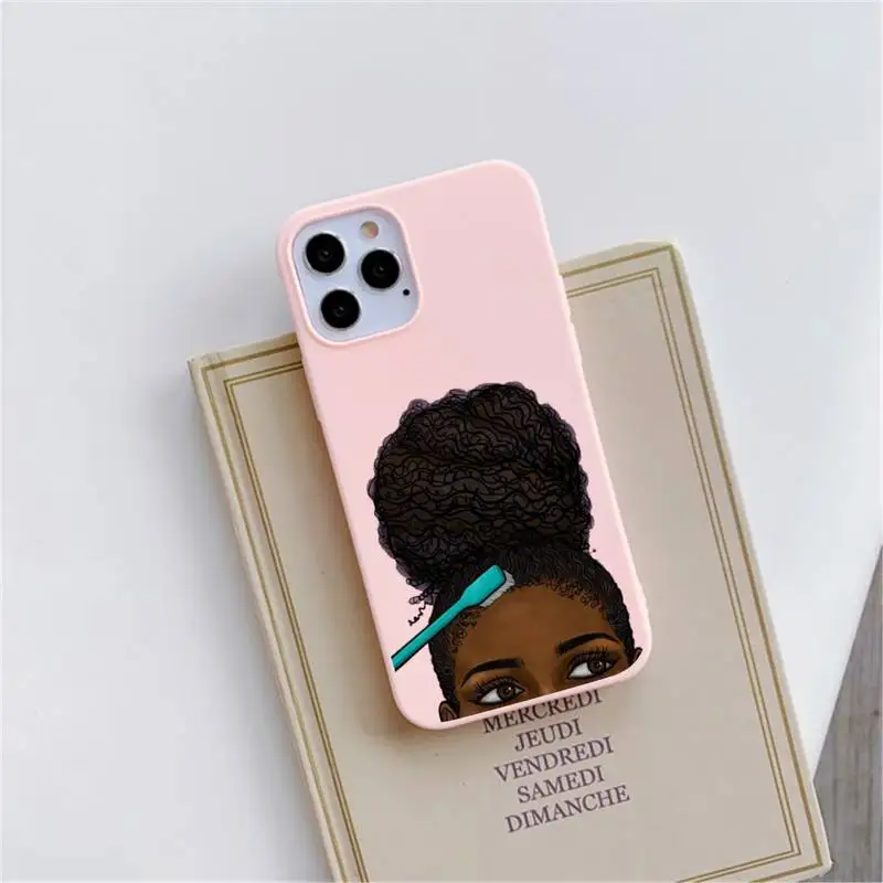 Black braids black girl fashion cartoon Phone Case Pink Candy Color for iPhone 11 12 mini pro XS MAX 8 7 6 6S Plus X SE 2020 XR
Black braids black girl fashion cartoon Phone Case Pink Candy Color for iPhone 11 12 mini pro XS MAX 8 7 6 6S Plus X SE 2020 XR