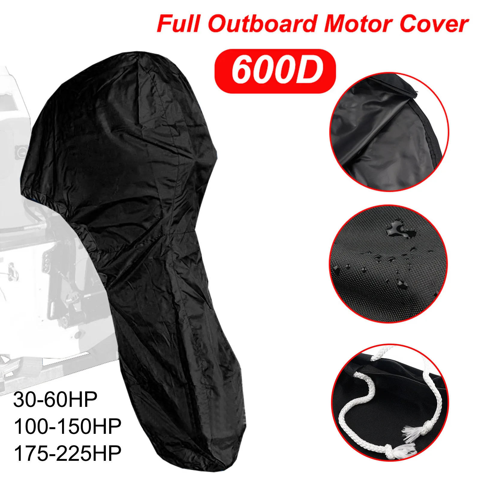 Boat Full Motor Cover Outboard Motor Cover Outboard Engine Protector Waterproof 600D Oxford Cloth Motor Hood Cover
Boat Full Motor Cover Outboard Motor Cover Outboard Engine Protector Waterproof 600D Oxford Cloth Motor Hood Cover