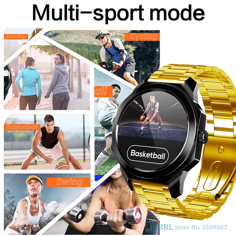 Fashion Steel Band Smart Watch Men Sport Smartwatch Fitness Tracker For Android iOS Smart Clock Bluetooth Waterproof Smart-Watch
Fashion Steel Band Smart Watch Men Sport Smartwatch Fitness Tracker For Android iOS Smart Clock Bluetooth Waterproof Smart-Watch