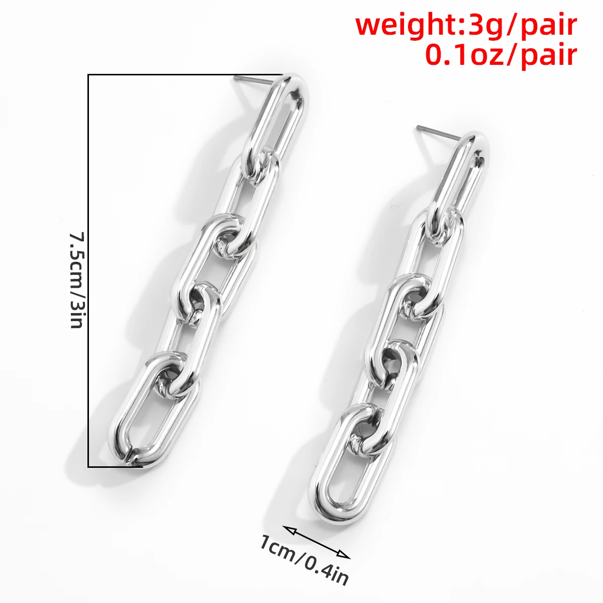 Salircon Vintage Long Link Chains Drop Earrings for Women Punk Korean Style Aesthetic Hanging Earrings Retro Jewelry Gift 2021
Salircon Vintage Long Link Chains Drop Earrings for Women Punk Korean Style Aesthetic Hanging Earrings Retro Jewelry Gift 2021