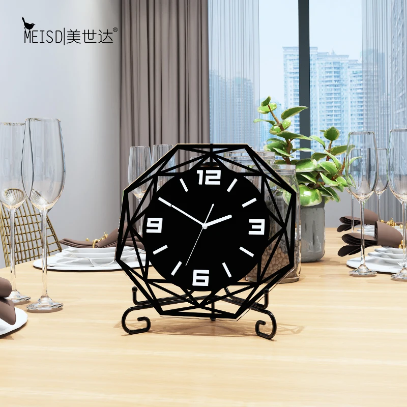 Creative Table Clocks Modern Design RPET Acrylic Desk Clock Watch for Home Living Room Decoration Crafts Gift Vintage Watch 
Creative Table Clocks Modern Design RPET Acrylic Desk Clock Watch for Home Living Room Decoration Crafts Gift Vintage Watch