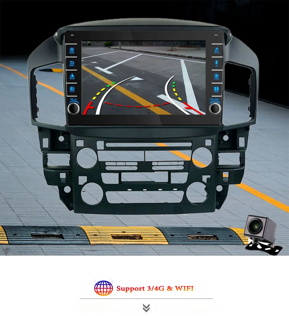 Car Radio Android 10 For Lexus RX300 XU10 1997 1998 1999 2000 2001 2002 2003 Multimedia Player Navigation GPS DVD Tape Recorder
Car Radio Android 10 For Lexus RX300 XU10 1997 1998 1999 2000 2001 2002 2003 Multimedia Player Navigation GPS DVD Tape Recorder