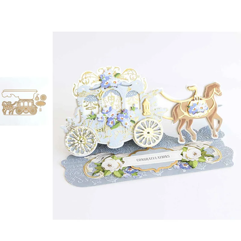 Christmas Carriage Horse Metal Cutting Dies Scrapbook Diary Decoration Stencil Embossing Template DIY Greet Card Handmade 2021
Christmas Carriage Horse Metal Cutting Dies Scrapbook Diary Decoration Stencil Embossing Template DIY Greet Card Handmade 2021