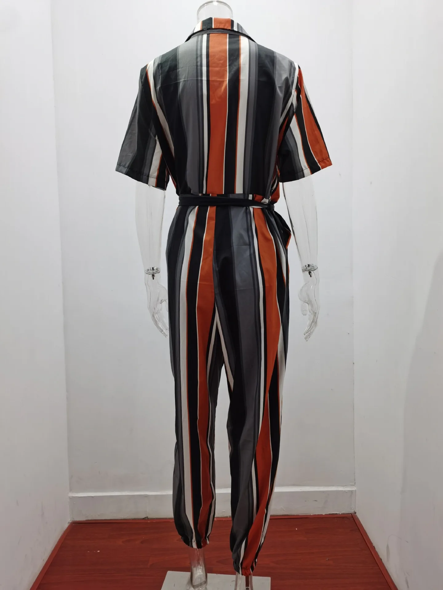 Women Fashion Streetwear Jumpsuits Slim Overalls Female Casual Rompers Short Sleeve Pockets Women Bandage Jumpsuits
Women Fashion Streetwear Jumpsuits Slim Overalls Female Casual Rompers Short Sleeve Pockets Women Bandage Jumpsuits