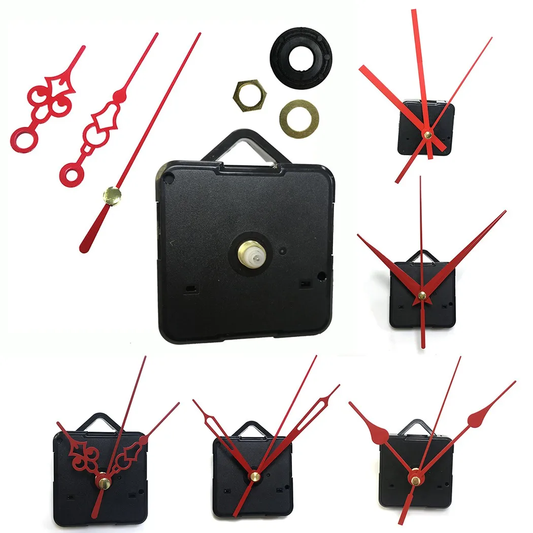 Silent Wall Clock Movement Clock Movement Metal Hour, Minute And Second Hand Red For Home Decoration In Stock Drop Shipping
Silent Wall Clock Movement Clock Movement Metal Hour, Minute And Second Hand Red For Home Decoration In Stock Drop Shipping