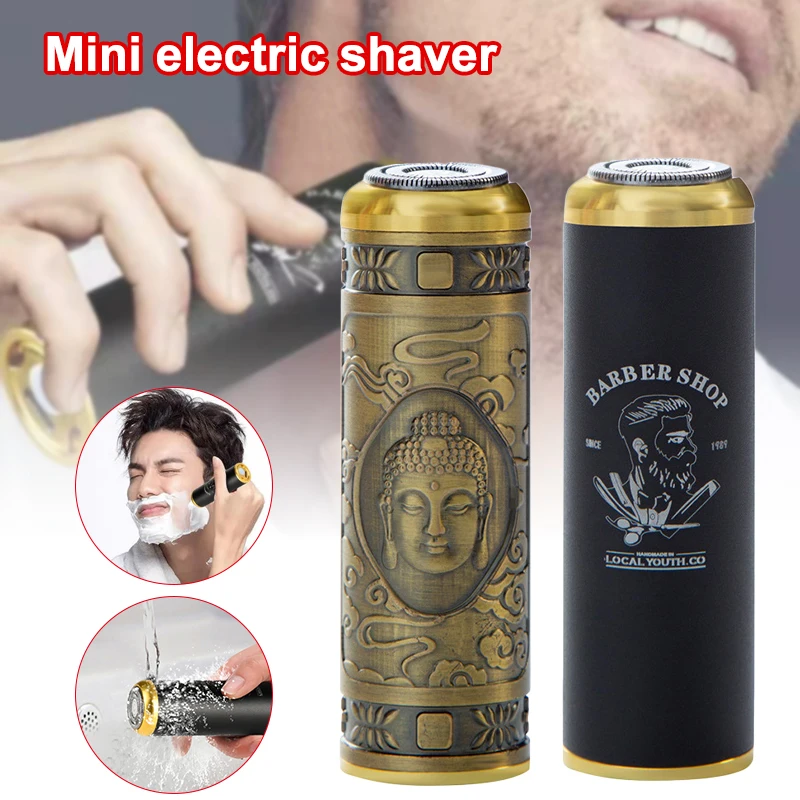 Portable Shaver Electric Rechargeable Wireless Razor Shaver with Floating Cutter Head for Father's Day Gift StockHousehold Merch
Portable Shaver Electric Rechargeable Wireless Razor Shaver with Floating Cutter Head for Father's Day Gift StockHousehold Merch