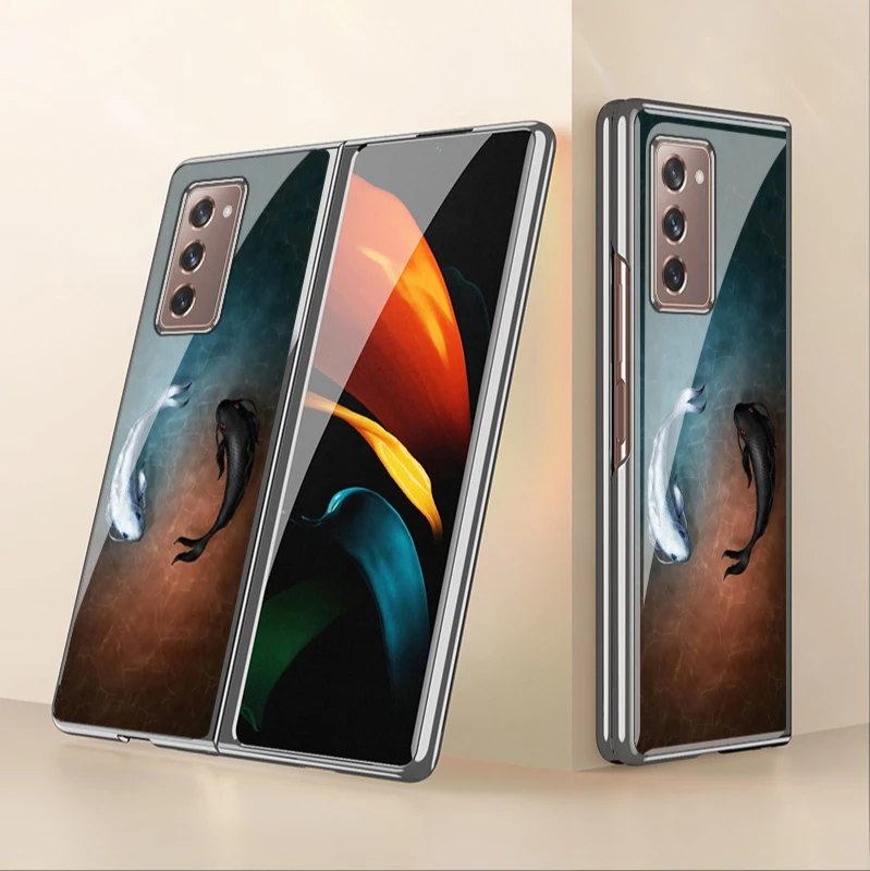 For Samsung zfold2 glass phone case W21 folding protective case w2021 electroplating f9160 anti falling
For Samsung zfold2 glass phone case W21 folding protective case w2021 electroplating f9160 anti falling