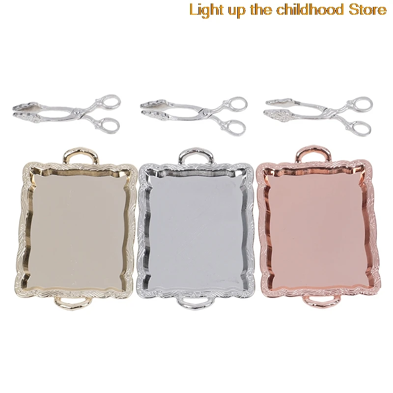 1:12 Dollhouse miniature accessories mini tray bread clip model toys doll accessories 2Pcs/lot
1:12 Dollhouse miniature accessories mini tray bread clip model toys doll accessories 2Pcs/lot