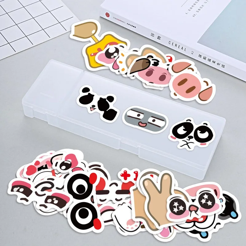 40PCS Cute Expression Stickers Crafts and Scrapbooking Stickers Book Student Label Decorative Sticker DIY Stationery
40PCS Cute Expression Stickers Crafts and Scrapbooking Stickers Book Student Label Decorative Sticker DIY Stationery